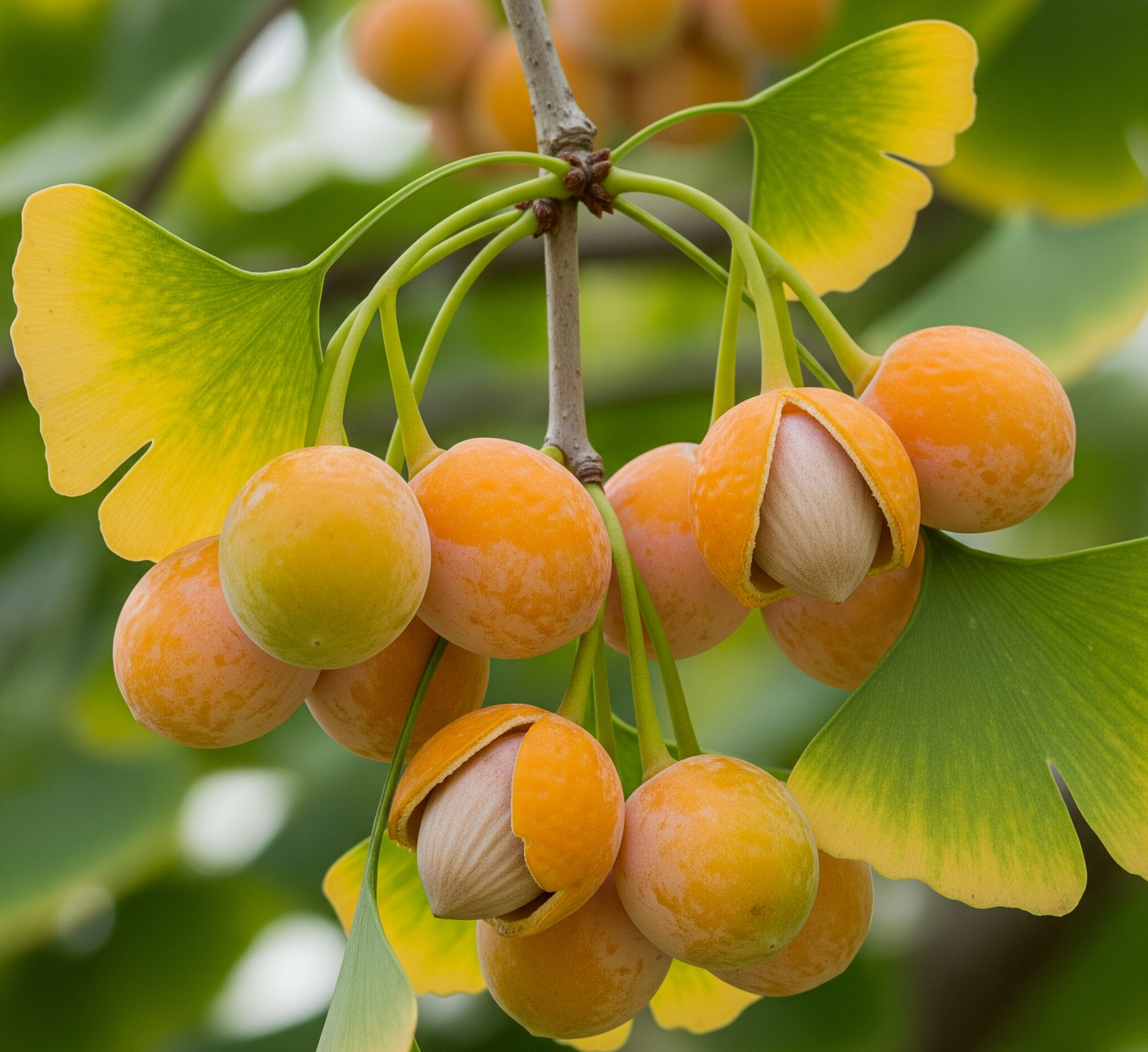 Ginkgo Biloba herb for cognitive and testosterone support in Mr.IronBull natural supplement