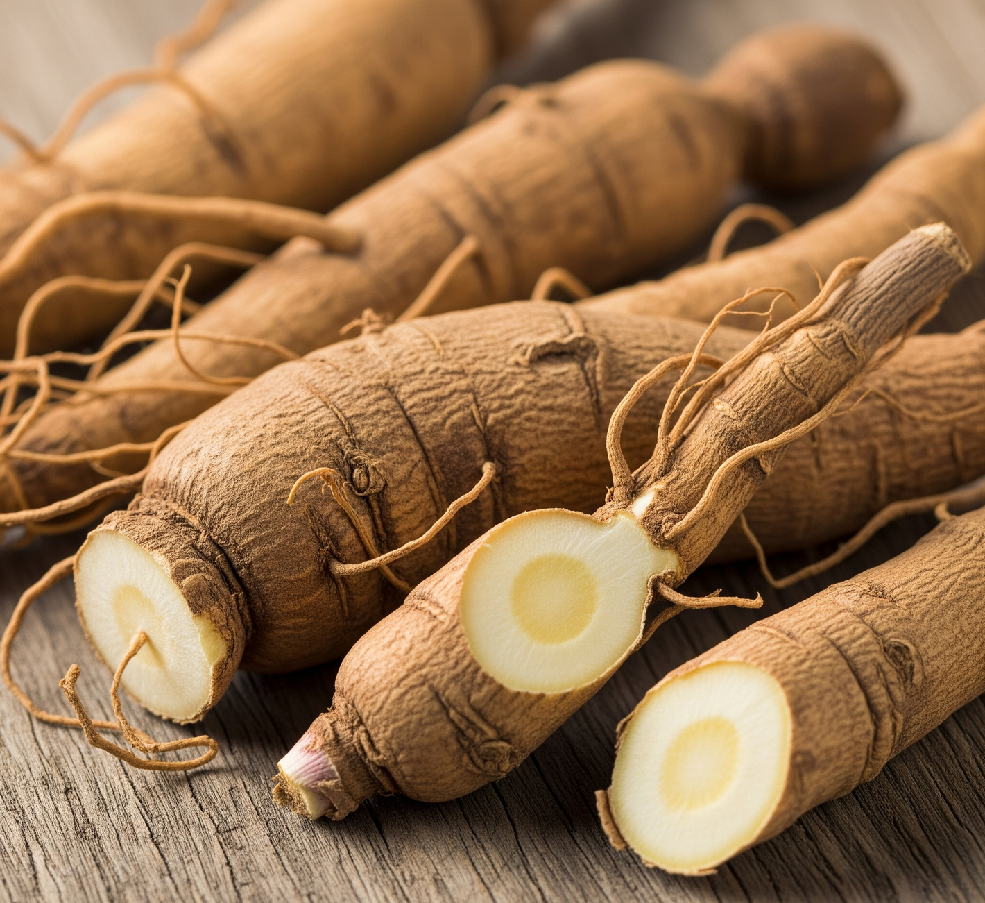 Close-up of Tongkat Ali, used as a natural testosterone and energy booster in Mr.IronBull supplement