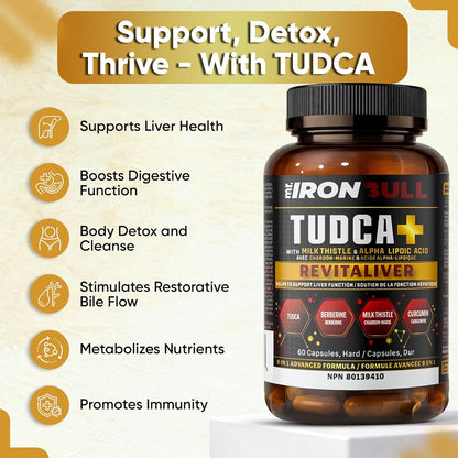 TUDCA+ Liver Detox & Support - Mr.IronBull